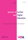 Cover image for Journal of Further and Higher Education, Volume 38, Issue 5, 2014