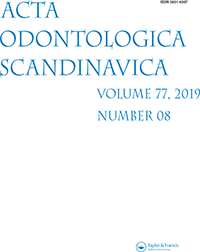 Cover image for Acta Odontologica Scandinavica, Volume 77, Issue 8, 2019