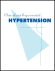 Cover image for Clinical and Experimental Hypertension, Volume 26, Issue 3, 2004