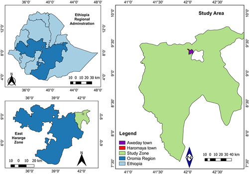 Figure 1 Map of the study area.