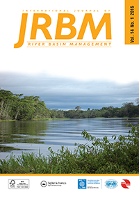 Cover image for International Journal of River Basin Management, Volume 14, Issue 1, 2016