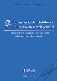 Cover image for European Early Childhood Education Research Journal, Volume 23, Issue 5, 2015