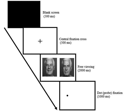 Figure 2. Showing the trial presentation.