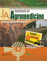 Cover image for Journal of Agromedicine, Volume 28, Issue 3, 2023