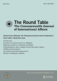 Cover image for The Round Table, Volume 112, Issue 3, 2023