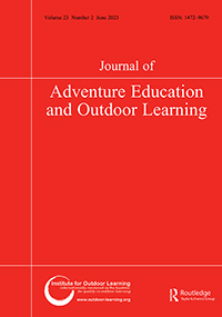Cover image for Journal of Adventure Education and Outdoor Learning, Volume 23, Issue 2, 2023