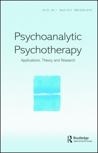 Cover image for Psychoanalytic Psychotherapy, Volume 23, Issue 2, 2009
