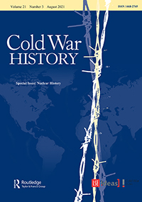 Cover image for Cold War History, Volume 21, Issue 3, 2021