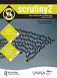 Cover image for Scrutiny2, Volume 24, Issue 1, 2019