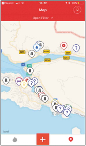 Figure 2. Map. The pilot project has selected the area in the core of the WHP as critical for the purpose of managing overcrowding