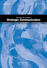 Cover image for International Journal of Strategic Communication, Volume 11, Issue 3, 2017
