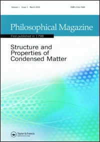 Cover image for The Philosophical Magazine: A Journal of Theoretical Experimental and Applied Physics, Volume 24, Issue 188, 1971