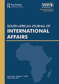 Cover image for South African Journal of International Affairs, Volume 26, Issue 3, 2019