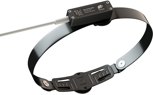 Figure 1 Headband used on patients' heads for the Brain4care non-invasive ICP measuring device.
