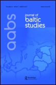 Cover image for Journal of Baltic Studies, Volume 29, Issue 1, 1998