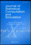 Cover image for Journal of Statistical Computation and Simulation, Volume 85, Issue 6, 2015