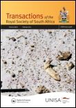 Cover image for Transactions of the Royal Society of South Africa, Volume 41, Issue 3, 1975