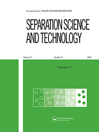 Cover image for Separation Science and Technology, Volume 57, Issue 17, 2022