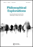 Cover image for Philosophical Explorations, Volume 6, Issue 2, 2003