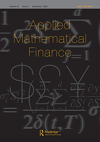 Cover image for Applied Mathematical Finance, Volume 27, Issue 5, 2020