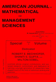 Cover image for American Journal of Mathematical and Management Sciences, Volume 6, Issue 1-2, 1986