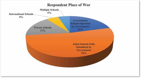 Figure 3. Respondent Place of Work