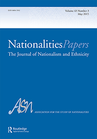 Cover image for Nationalities Papers, Volume 43, Issue 3, 2015