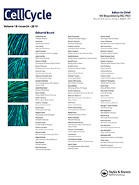 Cover image for Cell Cycle, Volume 18, Issue 24, 2019