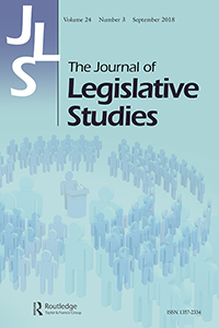 Cover image for The Journal of Legislative Studies, Volume 24, Issue 3, 2018