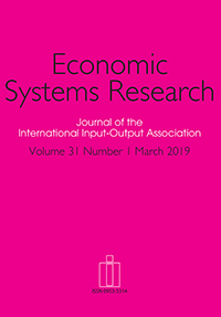 Cover image for Economic Systems Research, Volume 31, Issue 1, 2019