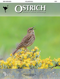 Cover image for Ostrich, Volume 92, Issue 4, 2021