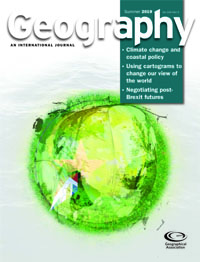 Cover image for Geography, Volume 104, Issue 2, 2019