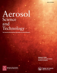Cover image for Aerosol Science and Technology, Volume 57, Issue 8, 2023