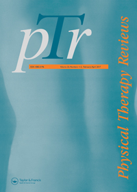 Cover image for Physical Therapy Reviews, Volume 22, Issue 1-2, 2017