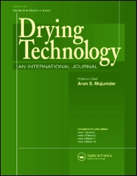 Cover image for Drying Technology, Volume 35, Issue 14, 2017