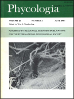 Cover image for Phycologia, Volume 23, Issue 2, 1984