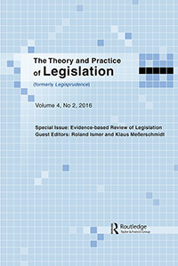 Cover image for The Theory and Practice of Legislation, Volume 4, Issue 2, 2016