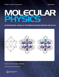 Cover image for Molecular Physics, Volume 114, Issue 3-4, 2016