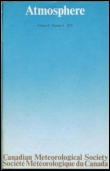 Cover image for Atmosphere-Ocean, Volume 13, Issue 1, 1975