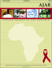 Cover image for African Journal of AIDS Research, Volume 21, Issue 1, 2022