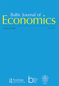 Cover image for Baltic Journal of Economics, Volume 20, Issue 2, 2020