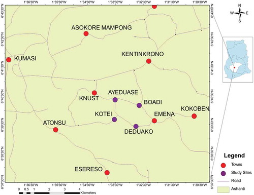 Figure 1. Study area.