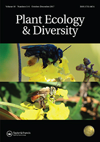 Cover image for Plant Ecology & Diversity, Volume 10, Issue 5-6, 2017