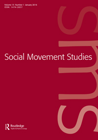 Cover image for Social Movement Studies, Volume 15, Issue 1, 2016