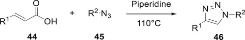 Scheme 1. Synthesis of 1,4-disubstituted 1,2,3-triazoles.