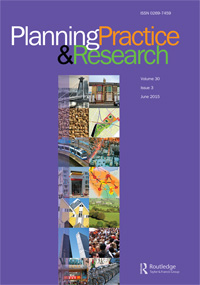 Cover image for Planning Practice & Research, Volume 30, Issue 3, 2015