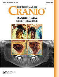 Cover image for CRANIO®, Volume 38, Issue 4, 2020