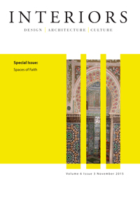 Cover image for Interiors, Volume 6, Issue 3, 2015