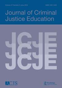 Cover image for Journal of Criminal Justice Education, Volume 27, Issue 2, 2016