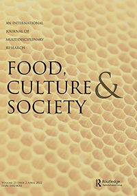 Cover image for Food, Culture & Society, Volume 25, Issue 2, 2022